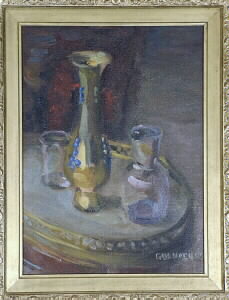 Still Life w/ Brass Vase