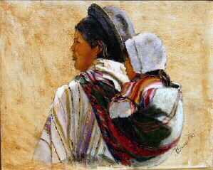 Mother and Child, Bolivia